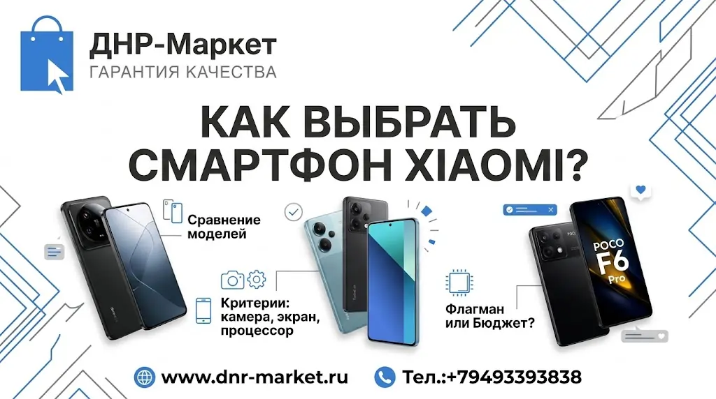 Смартфоны Xiaomi в ДНР и Донецке
