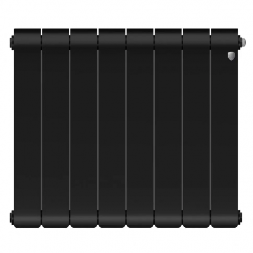 Биметаллический радиатор отопления  Royal Thermo Infinity 500 8 Секций Noir Sable