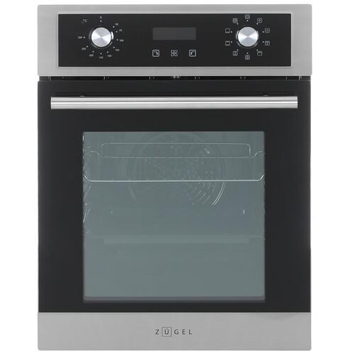 Электрический духовой шкаф ZUGEL ZOE452X серебристый