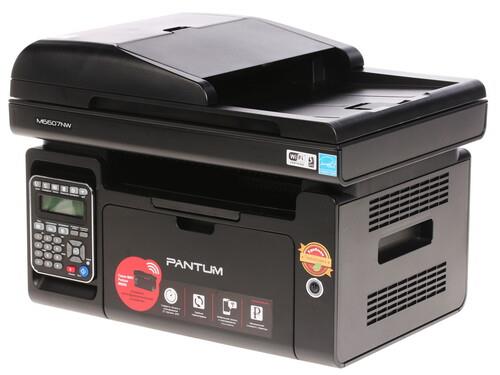 МФУ лазерное Pantum M6607NW МФУ лазерное Pantum M6607NW — Разъёмы и способы подключения