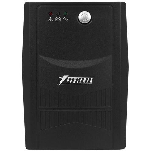 ИБП Powerman Back Pro 850I Plus ИБП Powerman Back Pro 850I Plus — Корпус, дисплей и индикация
