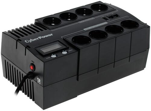 ИБП CyberPower BR1000ELCD ИБП CyberPower BR1000ELCD — Корпус, дисплей и индикация