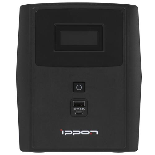 ИБП Ippon Smart Power PRO ll 1600 ИБП Ippon Smart Power PRO ll 1600 — Корпус, дисплей и индикация