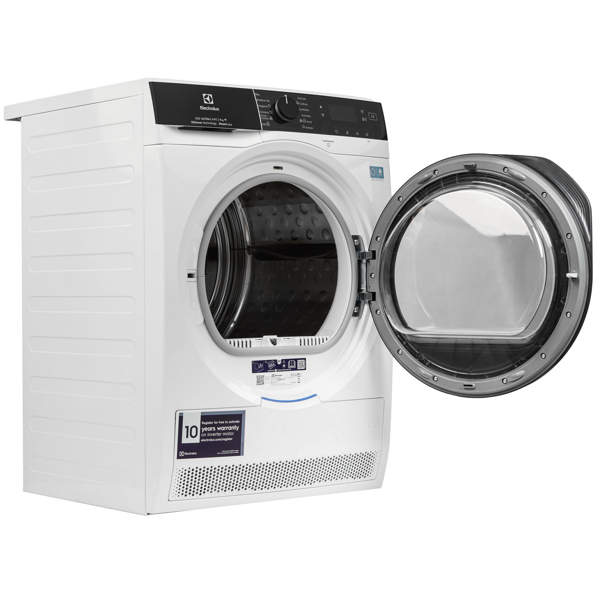 Сушильная машина Electrolux EW8D495MC белый Сушильная машина Electrolux EW8D495MC белый — Корпус и элементы управления