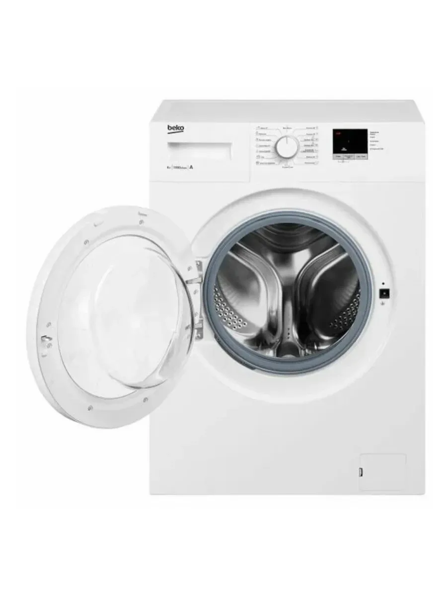 Стиральная машина Beko WRE6511ZWW Стиральная машина Beko WRE6511ZWW — Внешний вид с другого ракурса