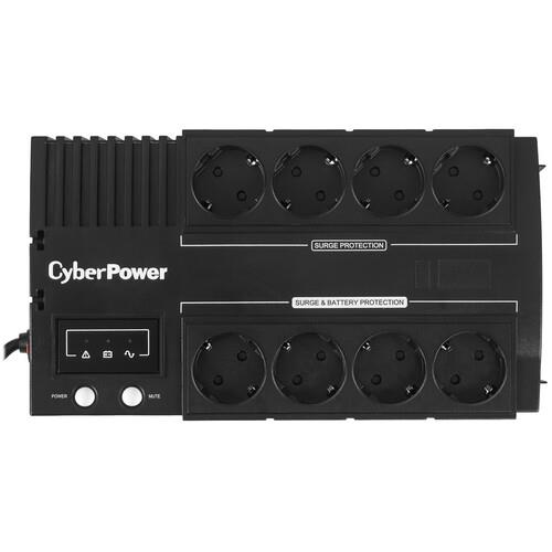 ИБП CyberPower BS650Е NEW ИБП CyberPower BS650Е NEW — Аккумуляторный отсек и вентиляция