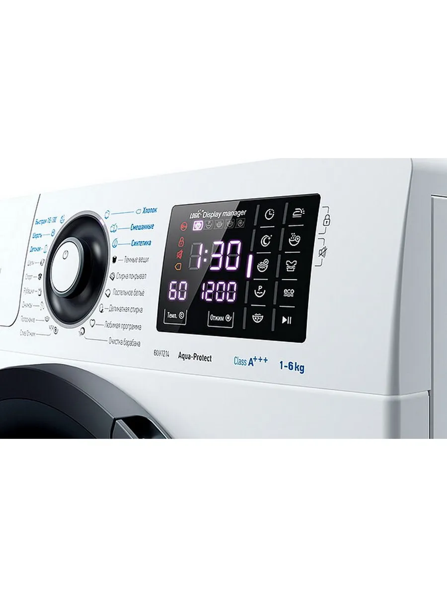 Стиральная машина ATLANT 60У1214-02 Стиральная машина ATLANT 60У1214-02 — Корпус и элементы управления