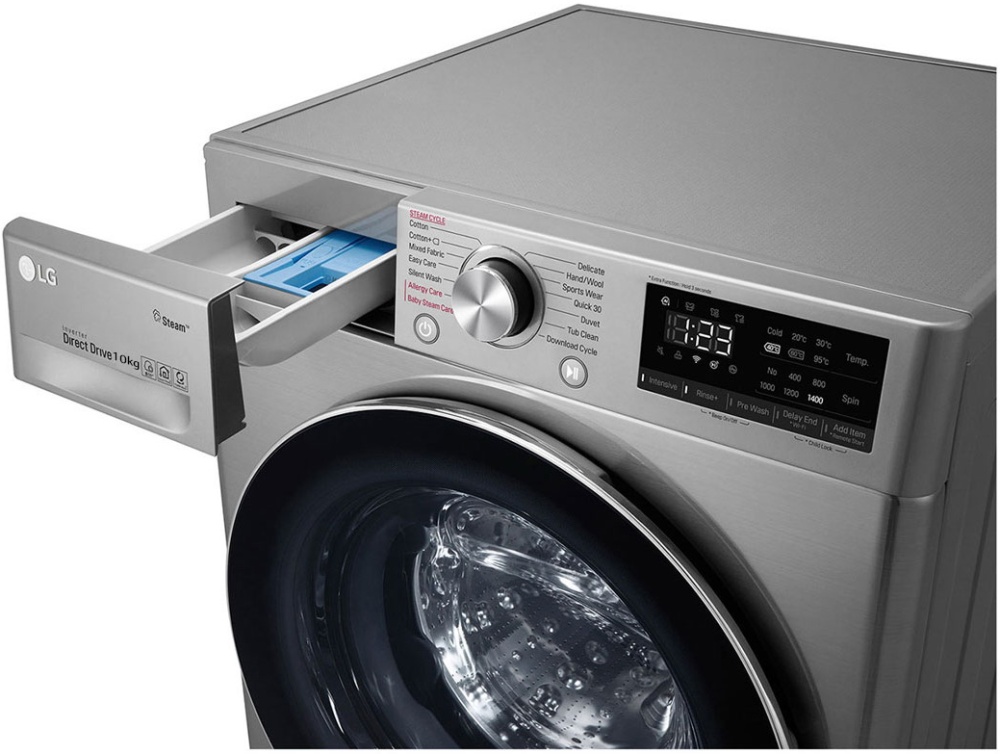 Стиральная машина LG F4V5RYP2T Стиральная машина LG F4V5RYP2T — Внешний вид с другого ракурса