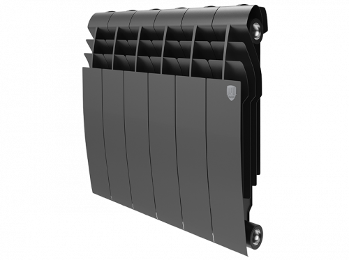 Биметаллический радиатор отопления  Royal Thermo Biliner 350 4 Секции Noire Sable