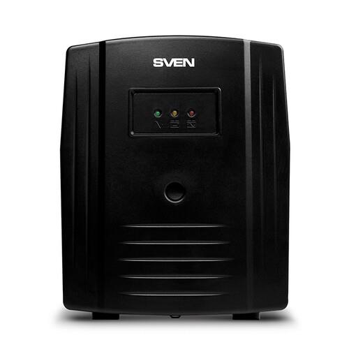 ИБП SVEN Pro 1000 ИБП SVEN Pro 1000 — Корпус, дисплей и индикация