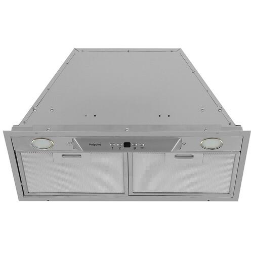 Вытяжка полновстраиваемая Hotpoint HPAE 52FLB X серебристый Вытяжка полновстраиваемая Hotpoint HPAE 52FLB X серебристый — Дополнительный ракурс
