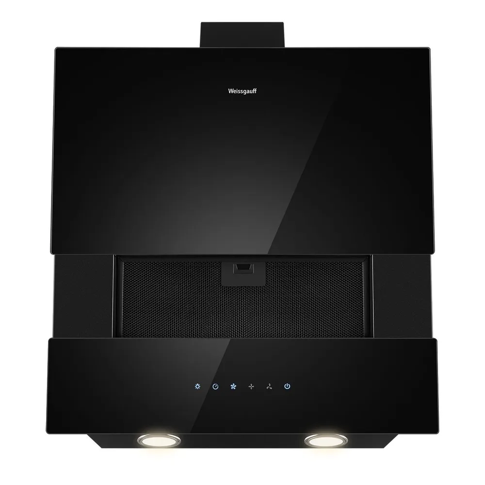 Вытяжка Weissgauff Yota 606 Touch black glass Вытяжка Weissgauff Yota 606 Touch black glass — Внешний вид с другого ракурса