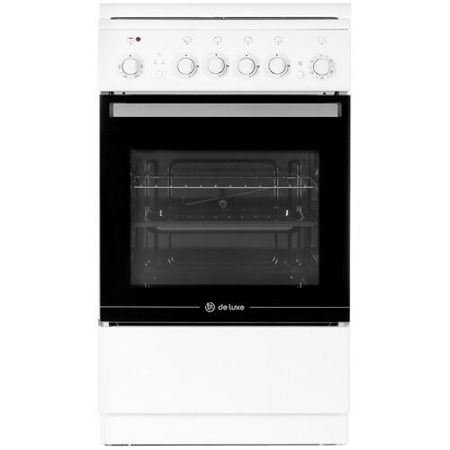 Комбинированная плита De Luxe 5040.42гэ (кр) ЧР-030 белый