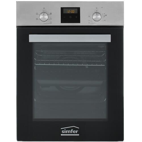 Электрический духовой шкаф Simfer B4EM56016 серебристый