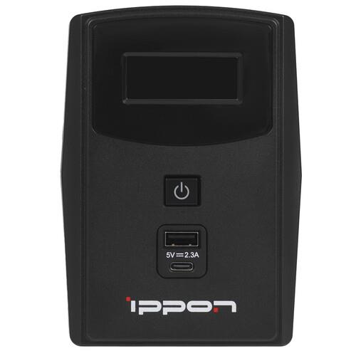 ИБП Ippon Back Power PRO ll 600 ИБП Ippon Back Power PRO ll 600 — Корпус, дисплей и индикация