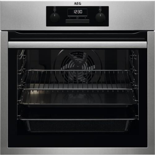 Электрический духовой шкаф AEG BES33111XM серебристый