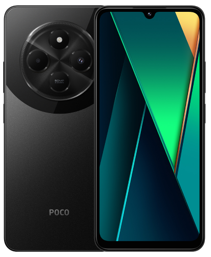 Смартфон Poco C75 6/128 Гб Lte Черный