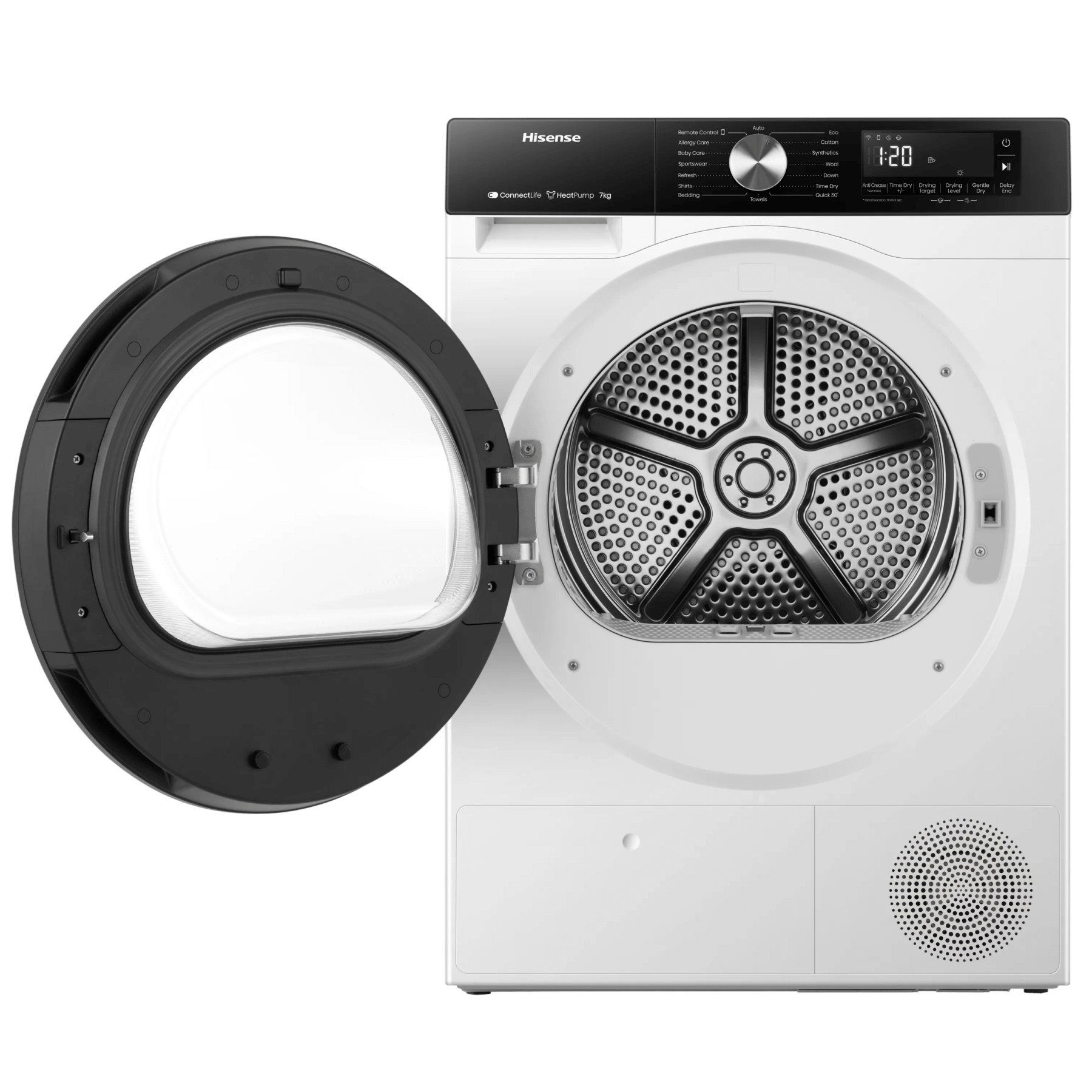 Сушильная машина HISENSE DH3S702UWDE белый Сушильная машина HISENSE DH3S702UWDE белый — Детали конструкции
