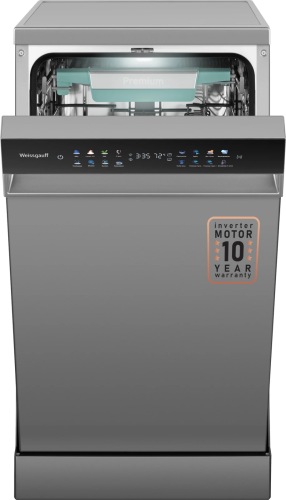 Посудомоечная машина Weissgauff DW 4539 Inverter Touch AutoOpen Inox