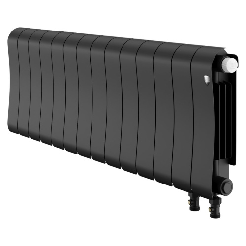 Биметаллический радиатор отопления Royal Thermo Infinity 300 Noir Sable VR80 14 секций
