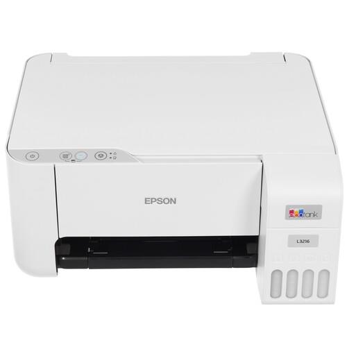 МФУ струйное Epson L3216 МФУ струйное Epson L3216 — Панель управления и лотки