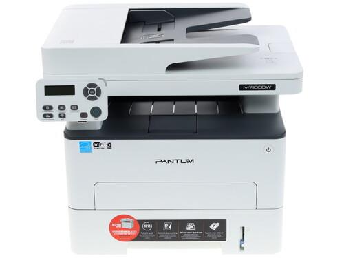 МФУ лазерное Pantum M7100DW МФУ лазерное Pantum M7100DW — Панель управления и лотки
