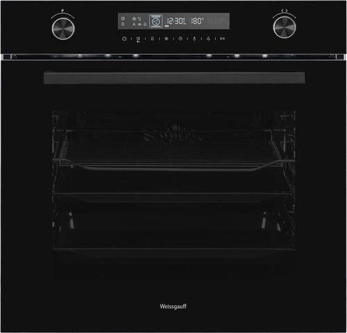 Электрический духовой шкаф Weissgauff EOM 751 PDB Black Edition черный