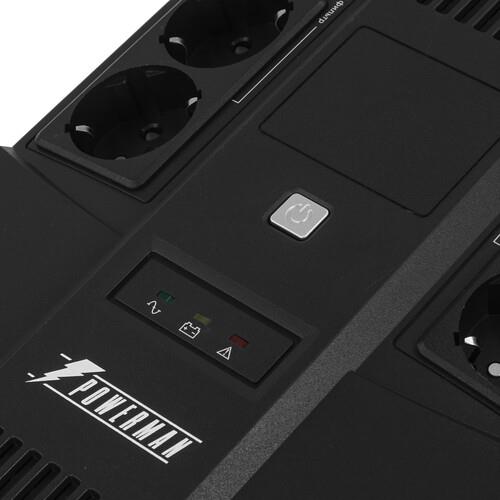ИБП Powerman BRICK 1000 ИБП Powerman BRICK 1000 — Аккумуляторный отсек и вентиляция