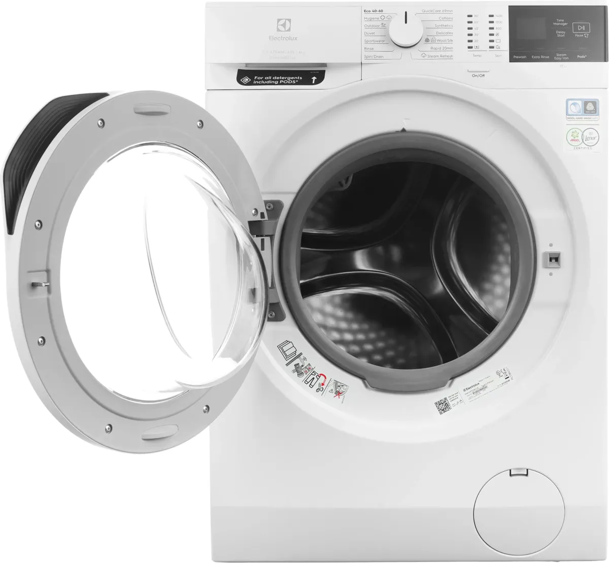 Стиральная машина Electrolux EW7F2481UE Стиральная машина Electrolux EW7F2481UE — Корпус и элементы управления