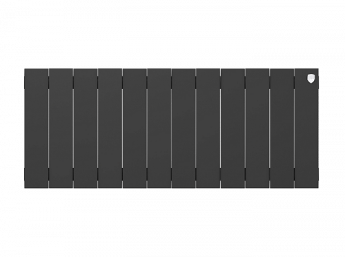 Биметаллический радиатор отопления  Royal Thermo Pianoforte 300 12 Секций Noir Sable