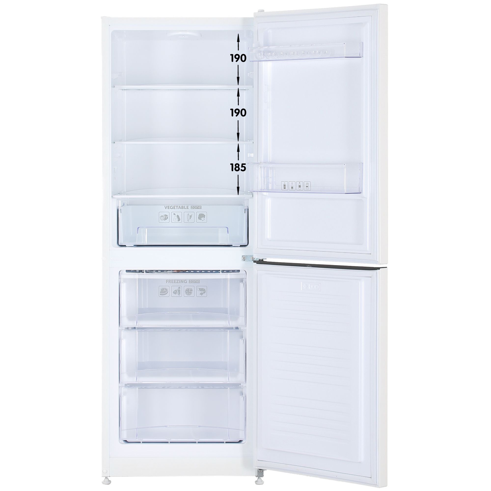Холодильник Nordfrost NRB 131 W White Холодильник Nordfrost NRB 131 W White — Детали конструкции