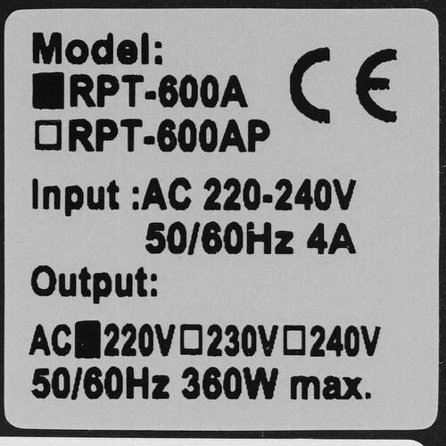 ИБП Powercom Raptor RPT-600A EURO ИБП Powercom Raptor RPT-600A EURO — Комплект и дополнительный ракурс