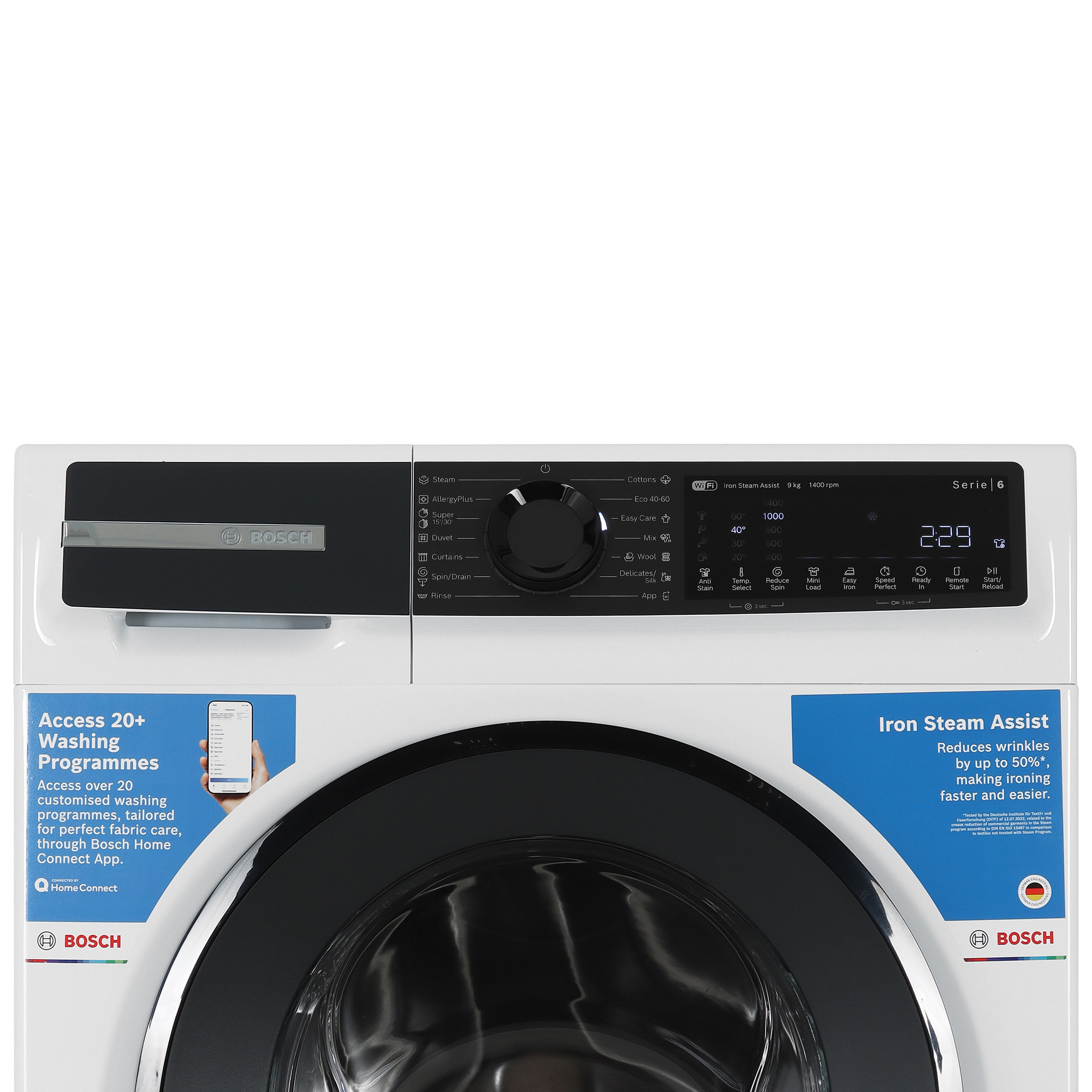 Стиральная машина Bosch WGK244Z0ME Стиральная машина Bosch WGK244Z0ME — Детали конструкции