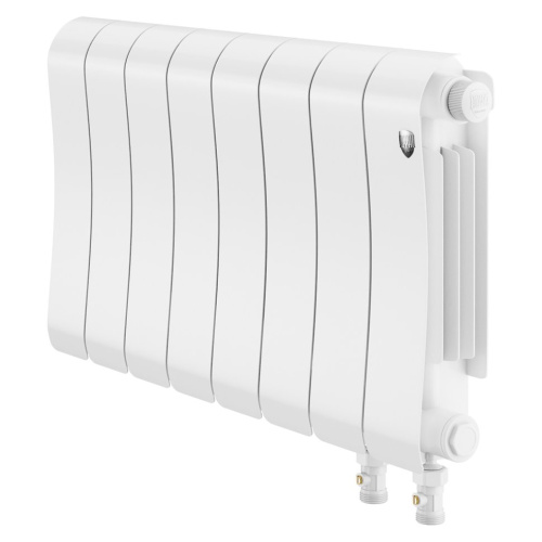 Биметаллический радиатор отопления Royal Thermo Infinity 300 Bianco Traffico VR80 8 секций