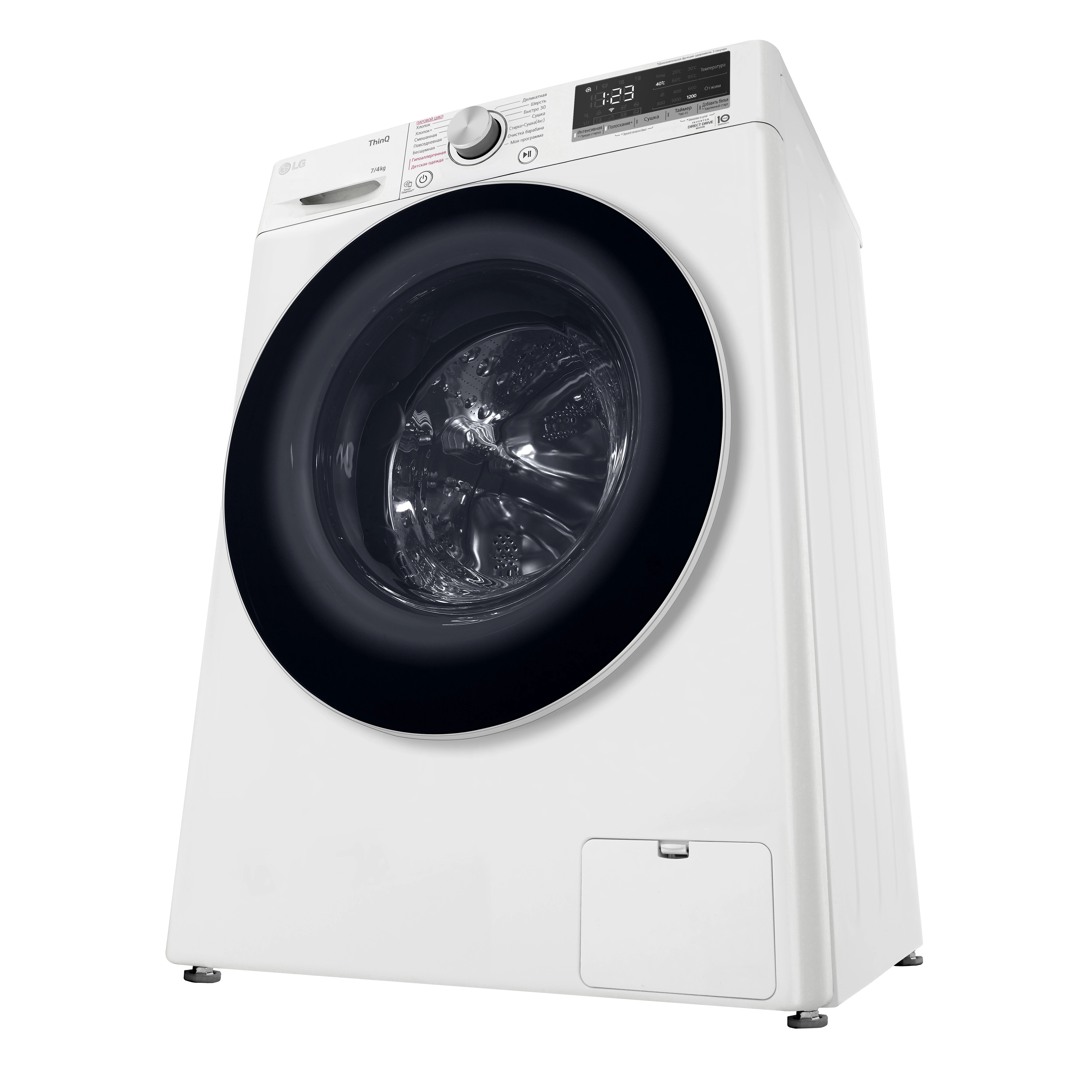 Стирально-сушильная машина LG F2V5HG0W Стирально-сушильная машина LG F2V5HG0W — Детали конструкции