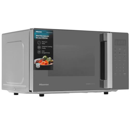 Микроволновая печь Hisense H20MOMSS4H серебристый Микроволновая печь Hisense H20MOMSS4H серебристый — Дополнительный ракурс