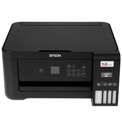 МФУ струйное Epson L4260 МФУ струйное Epson L4260 — Панель управления и лотки