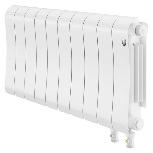Биметаллический радиатор отопления Royal Thermo Infinity 300 Bianco Traffico VR80 10 секций