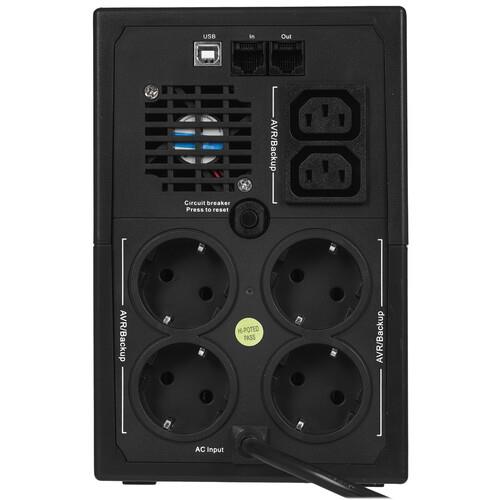 ИБП HIDEN EXPERT ULS1500E ИБП HIDEN EXPERT ULS1500E — Комплект и дополнительный ракурс