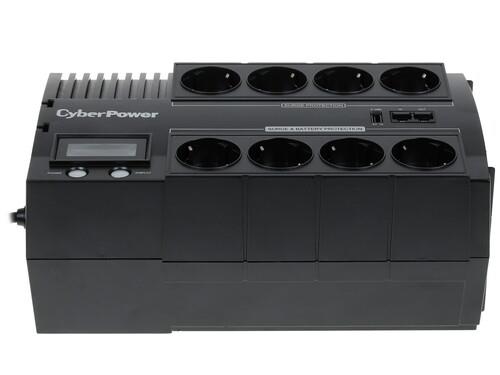 ИБП CyberPower BR1000ELCD ИБП CyberPower BR1000ELCD — Выходные разъёмы и интерфейсы