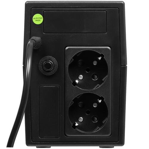 ИБП Powerman Back Pro 850 ИБП Powerman Back Pro 850 — Комплект и дополнительный ракурс