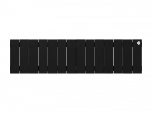 Биметаллический радиатор отопления  Royal Thermo Pianoforte 200 14 Секций Noir Sable