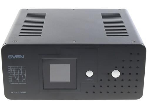 ИБП SVEN RT-1000 ИБП SVEN RT-1000 — Корпус, дисплей и индикация