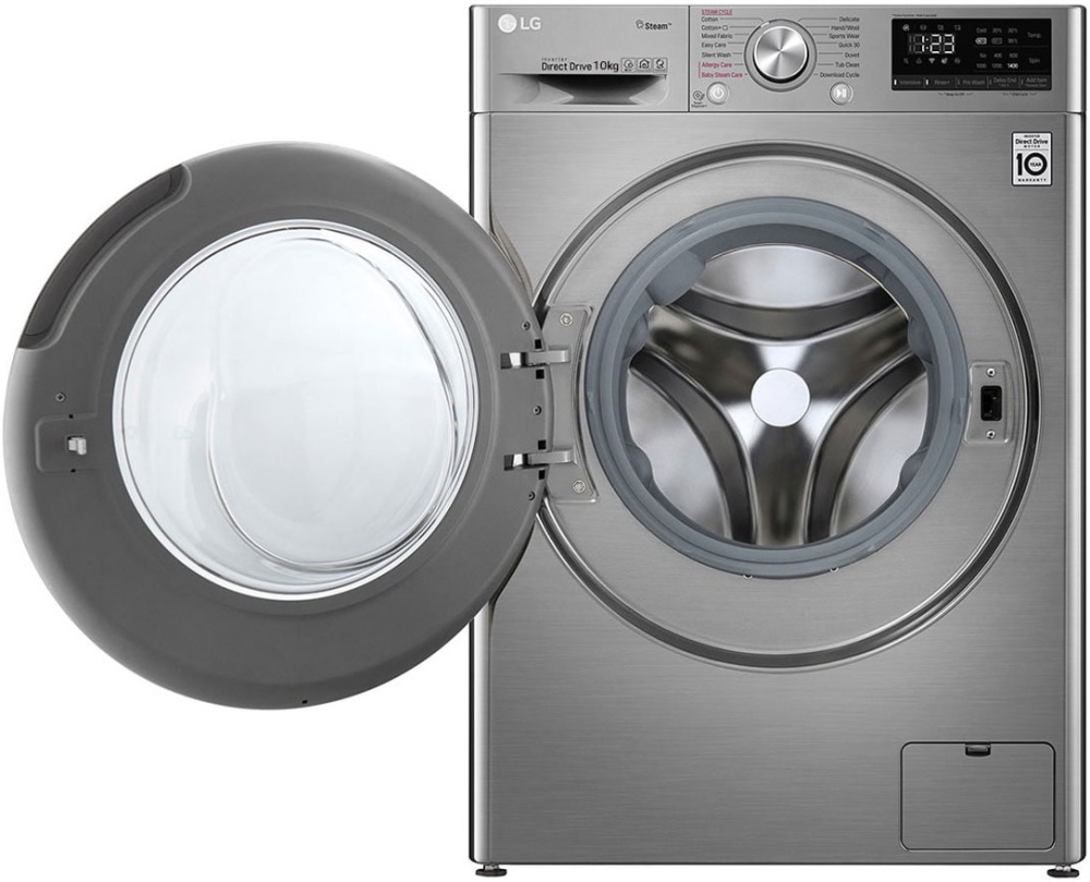 Стиральная машина LG F4V5RYP2T Стиральная машина LG F4V5RYP2T — Дополнительный ракурс