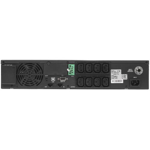 ИБП Powercom Smart King RT SRT-1500A LCD ИБП Powercom Smart King RT SRT-1500A LCD — Комплект и дополнительный ракурс