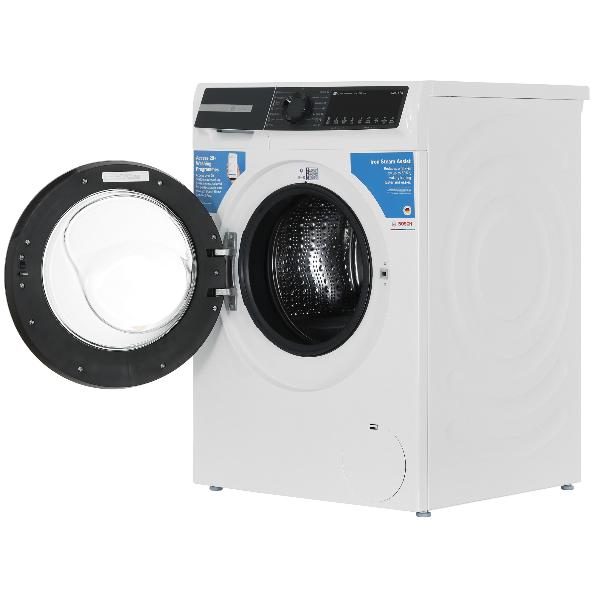 Стиральная машина Bosch WGK244Z0ME Стиральная машина Bosch WGK244Z0ME — Корпус и элементы управления