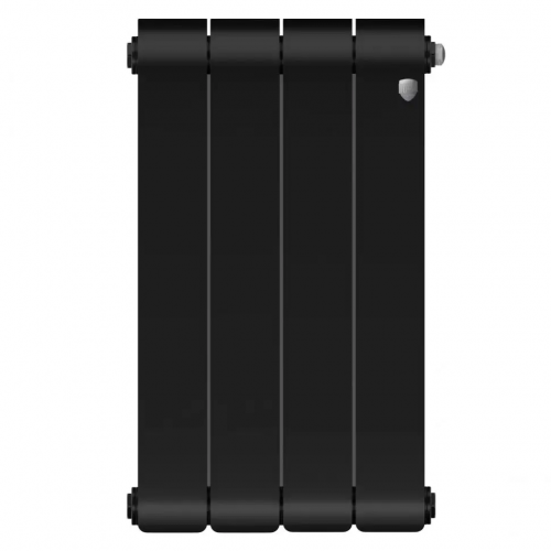 Биметаллический радиатор отопления  Royal Thermo Infinity 500 4 Секции Noir Sable