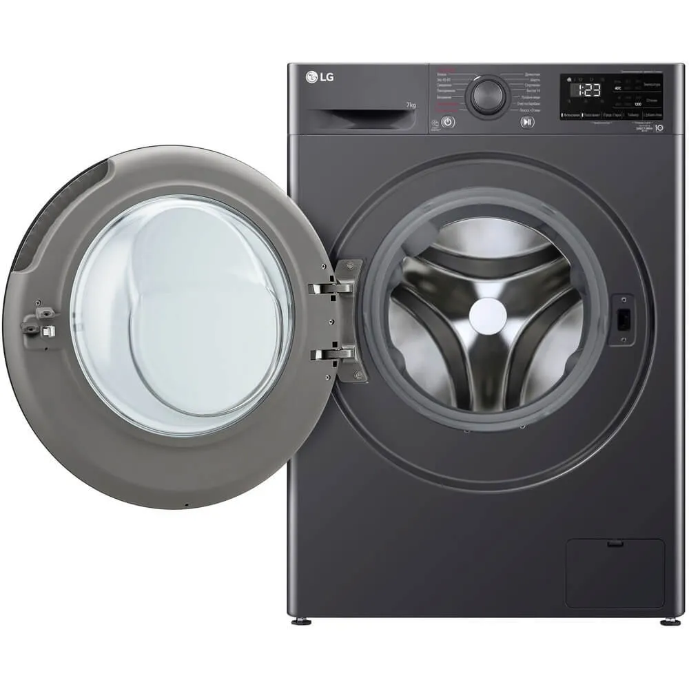 Стиральная машина LG F2V3HS6J Стиральная машина LG F2V3HS6J — Внешний вид с другого ракурса