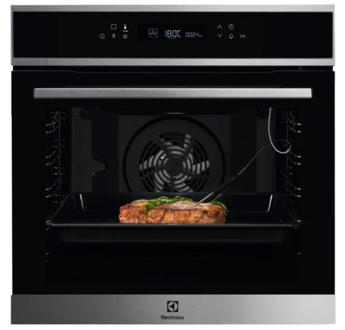 Электрический духовой шкаф Electrolux EOE7P31X черный