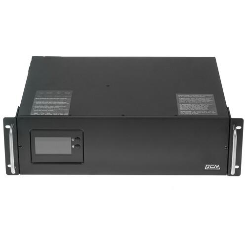 ИБП Powercom King Pro RM KIN-2200AP LCD ИБП Powercom King Pro RM KIN-2200AP LCD — Корпус, дисплей и индикация